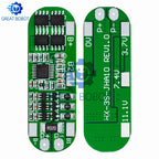 1-5PCS 3S 10A 12V Lithium Battery Charger Protection Board Module for 18650 Li - ion Charging - BMS 11.1V - 12.6V
