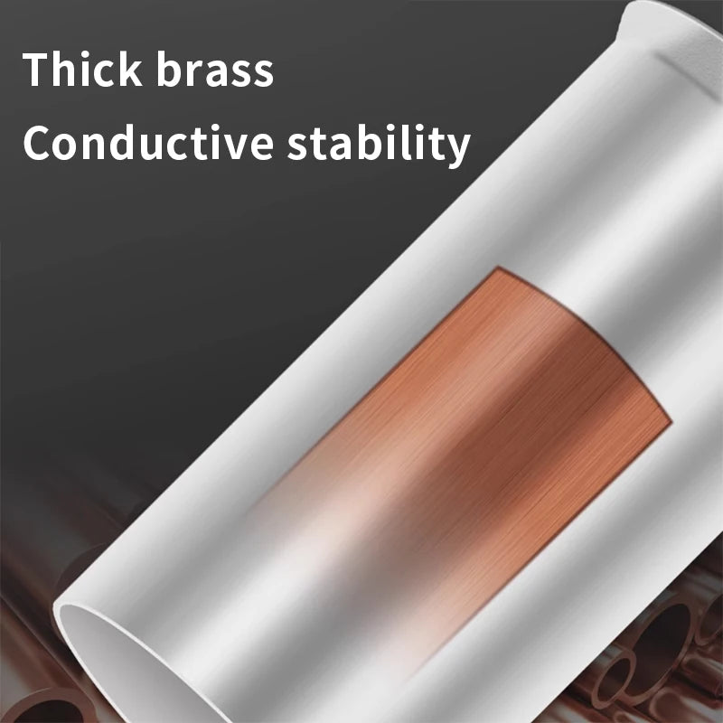 100/200pcs EN tube type plug wire nose cold pressed terminal block copper wire pair connector wiring tube