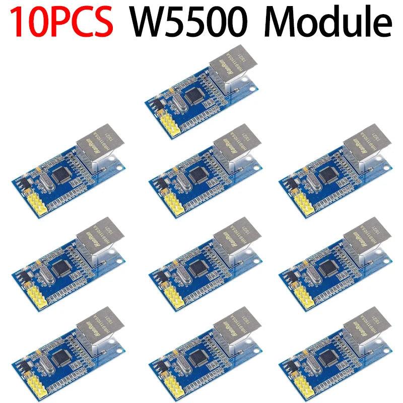 W5500 Ethernet network module hardware TCP / IP 51 / STM32 microcontroller program over W5100