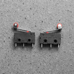 10pcs Spdt 1No+1Nc Momentary Roller Lever Micro 3-Pin Terminal 250V 5A Limit Switch For Hinge Detection Roller Micro Lever