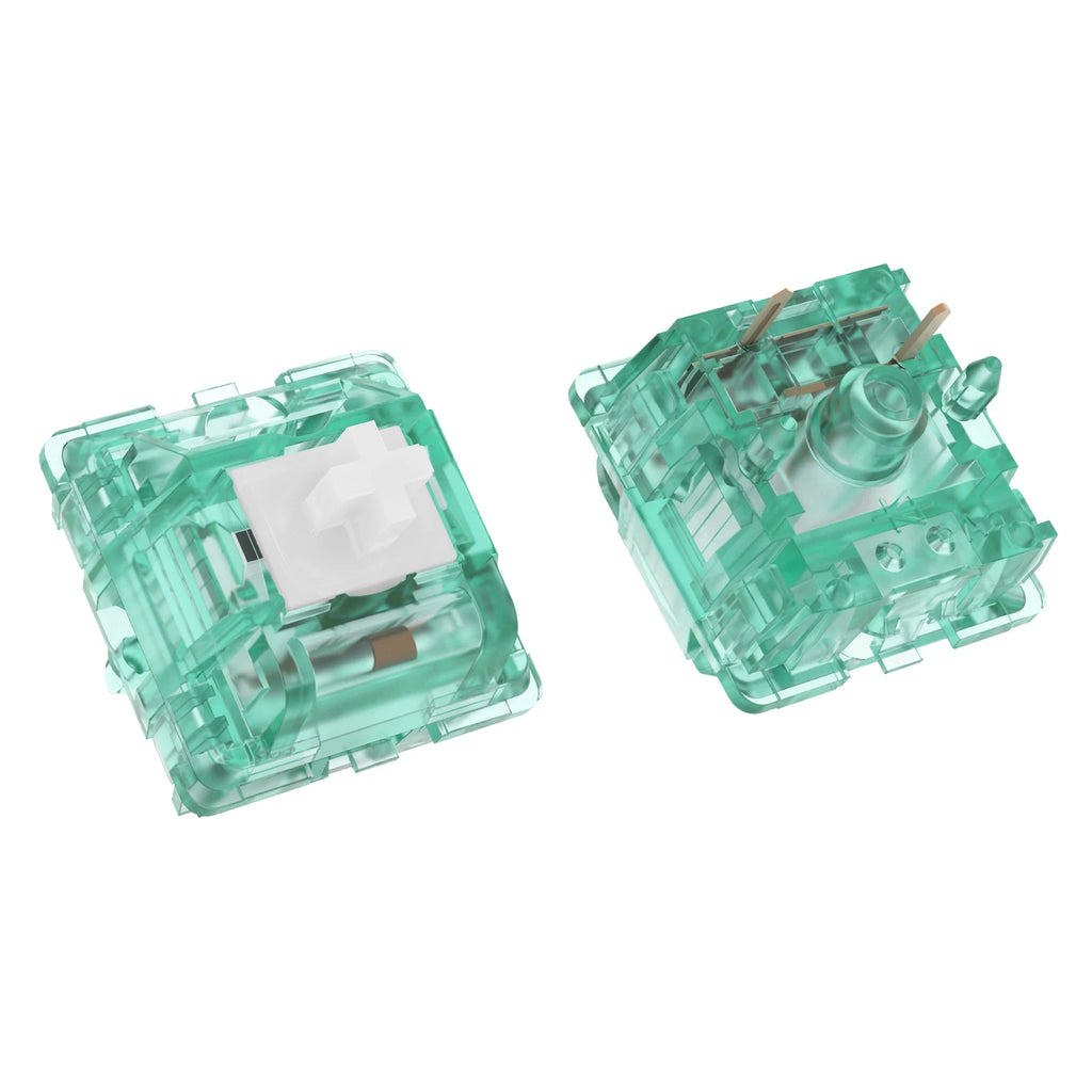 DUROCK T1 Silent Shrimp Tactile Switch 67g, 5-Pin Pre-Lubed Silent Switches, Quiet Tactile Switch for MX Mechanical Keyboard