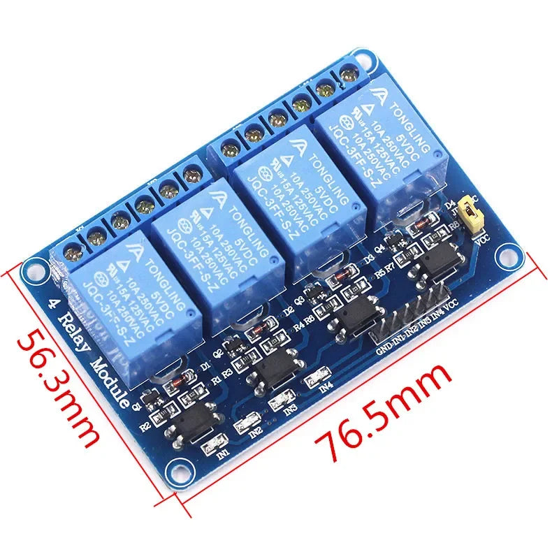 5v 12v 1 2 4 6 8 way relay module for arduino 1 2 4 6 8 channel relay module with optocoupler Relay Output In stock