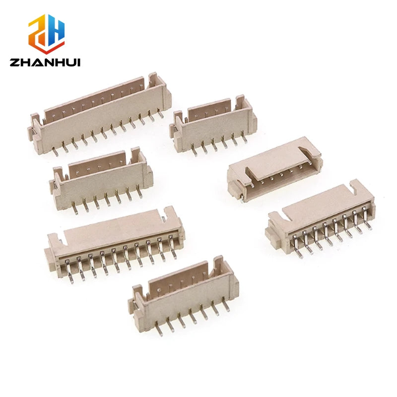 20/50PCS JST XH 2.54mm SMD Pin Header - Horizontal/Vertical Surface Mount Terminal (2P-10P) Wire Socket Connector