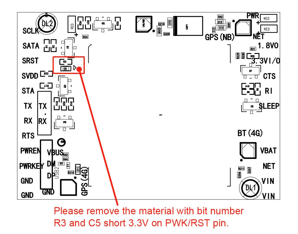 SIMcom 4G LTE CAT1 Module Support GNSS Core Board Breakout Kit With Antenna SIM7670E SIM7670G SIM7670NA SIM7672E SIM7672G