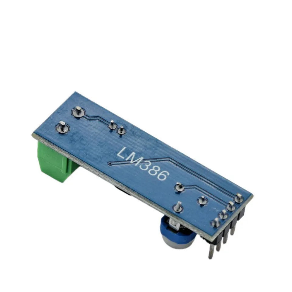 1/5/10/20pcs LM386 Audio Power Amplifier Module 200 Times Gain Amplifier Board Mono Power Amplifier 5V-12V Input