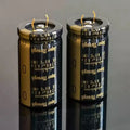2PCS nichicon LKG TYPE-III 680UF 1000UF 2200UF 25V 35V 50V 63V 100V Super Through Audio Capacitor HI-FI KG free shipping