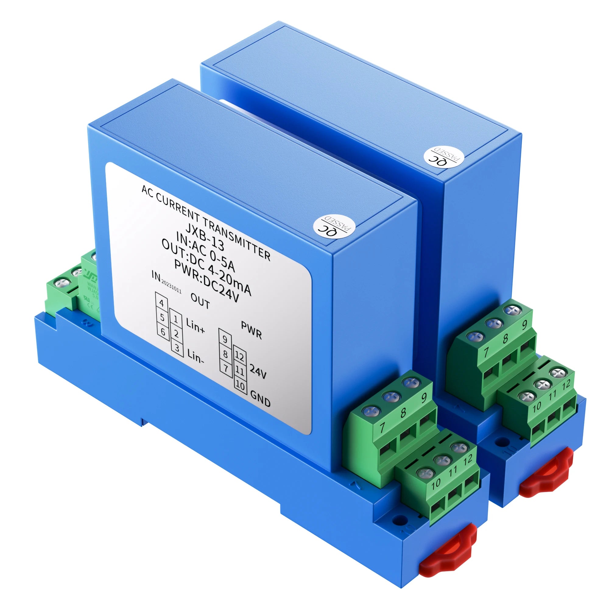 Current Sensor 0-1A 0-2A 0-5A 0-10A AC Current Transducer 4-20mA 0-10V RS485 AC DC Current Transmitter 0-5V 1-5V