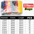 Heat Shrink Tubes Set Retractable Heat Pipe Electric Wire Sheath Thermoretractile Case Tube Line Bar Heat Shrink Tubing