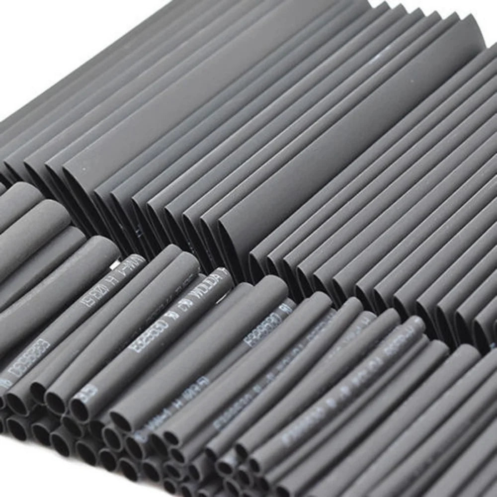 580/530/127PCS Heat Shrink Tubing Kit 2:1 Shrinkable Wire Shrinking Wrap Tubing Wire Connect Cover Protection with Hot Air Gun