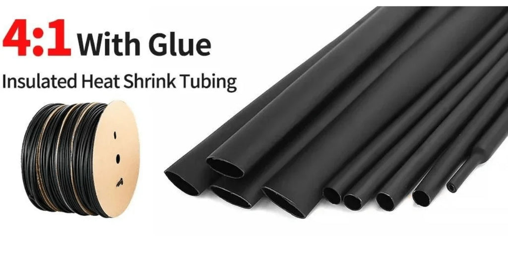3M 4:1 Heat Shrink Tube Thicken with Glue Thermoretractile Heat Shrinkable Tubing Dual Wall Heat Shrink Tubing 4 6 8 12 16 20 24