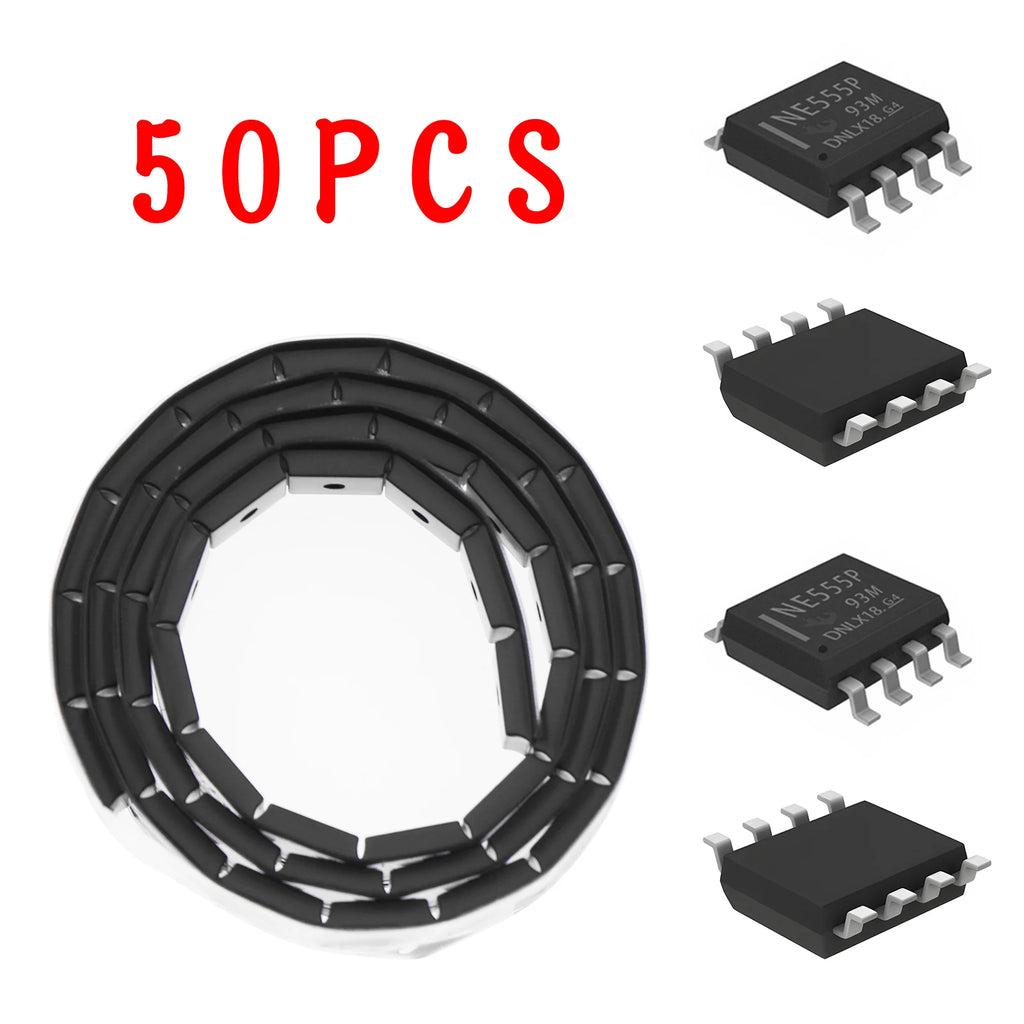 10/50Pcs NE555 NE555N 555 NE555DR NE555DT SMD Precision Timers IC Chip SOP-8 New for Pulse Generator Oscillation Circuit
