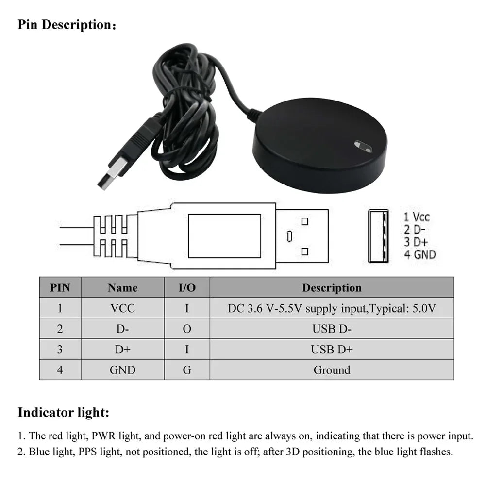 Beitian GPS Module BE-180 BE-220 BE-250 BE-280 BE-450 with Antenna M10 GNSS Ultra-low Power GNSS Receiver for Vehicle Drones
