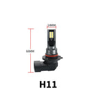 2PCS H8 H11 Led HB4 9006 HB3 9005 Fog Lights Bulb 3030 12SMD 6000K White Car Driving Running Lamp Auto Front Lamp Leds Light 12V