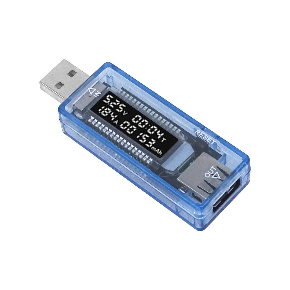 USB Current Voltage Capacity Tester Volt Current Voltage Detect Charger Capacity Tester Meter Mobile Power Detector Battery Test