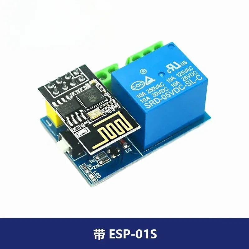 10pcs ESP8266 ESP-01/01S 5V WiFi Relay Module Things Smart Home Remote Control Switch Phone APP ESP01 Wireless WIFI Module