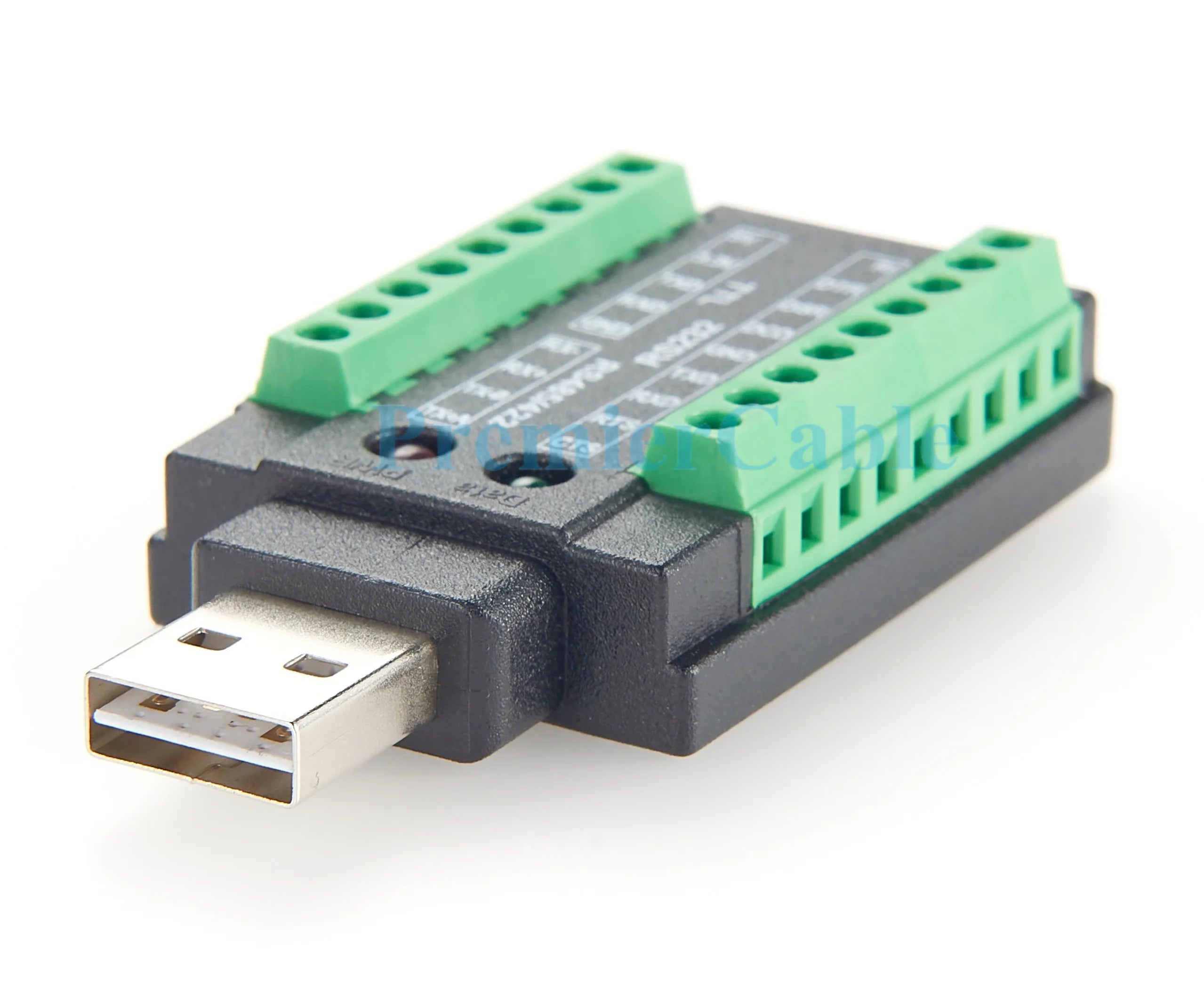 Industrial 4 in 1 USB to RS232 RS485 RS422 TTL Serial Converter with FTDI FT232RNL Chip USB 2.0 A to Terminal Block Adapter