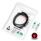 0805 (2012) SMD LED Emitting Diode Kit Lamp Chip Light Beads Warm White Red Green Blue Yellow Orange UV Pink Micro 3V SMT