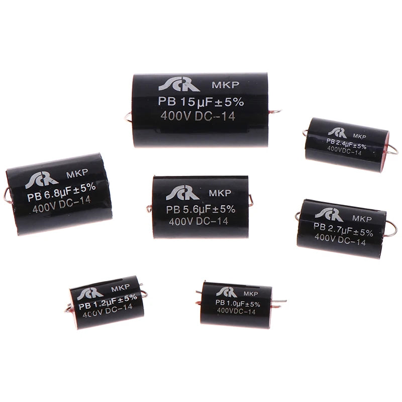 SCR Copper Foot Fever Polypropylene Coupling Audio Capacitor Of Fever Stage MKP Capacitor 400V 0.22UF-27UF