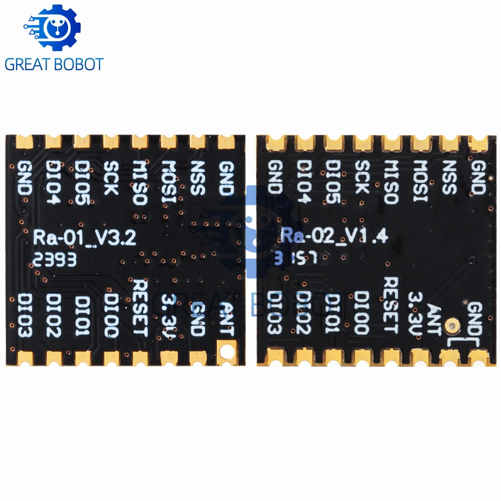 Ra-01SC   Ra-01 RA-02 LoRa SX1278 433Mhz Wireless Spread Spectrum Transmission Module Most Distant 10KM For arduino