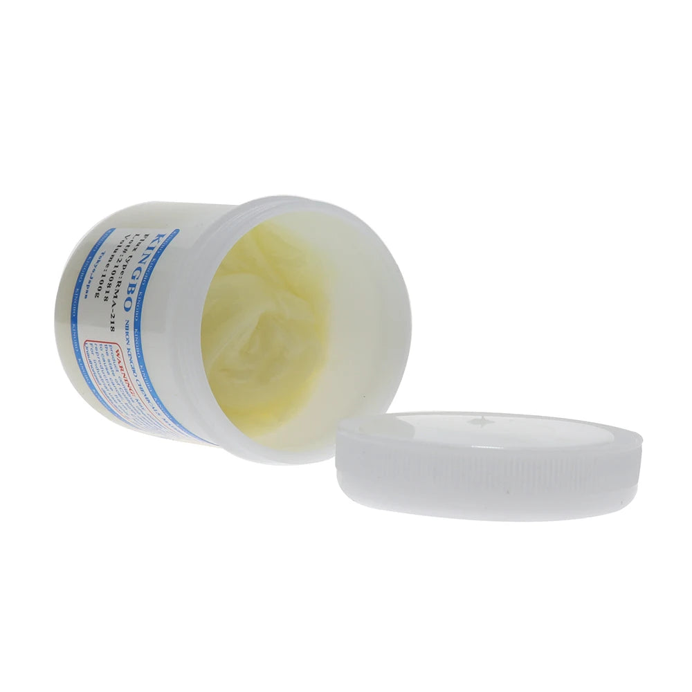 RMA-218 100g Solder Flux No Cleaning Flux for Welding Smd Fluxe and Rework Station Kingbo Solder Paste & DSUNYK RMA-218
