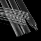1/2/5M Clear 2:1 Heat Shrink Tube Diameter 0.6mm~120mm Wire Repair Protector Polyolefin Insulated Shrinkable Cable SleeveTubing