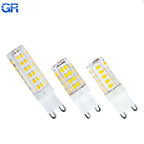 1-10pcs G9 LED Lamp Bulb AC 220V 3W 5W 9W 2835 SMD Ceramic Led Light for Chandelier Spotlight Replace Halogen Lamp