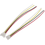 10Pcs MX2.0 2.0mm Pitch 2P 3P 4 Pin Male Female Aerial Docking Battery Charging Cable Connector Plug With Wire 150MM