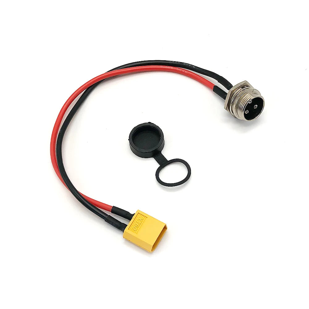 Universal GX16 3 Pins Charging Port Socket Electric Scooter Socket Plug For ZERO 8 9 10 8X 10X 11X VSETT 8 8+ 9 9+ 10+ Speedual