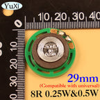 2Pcs 8 Ohm 0.25W 0.5W Horn Loudspeaker 8R Diameter 20mm 21mm 23mm 27mm 29mm 36mm 40mm LoudSpeakers