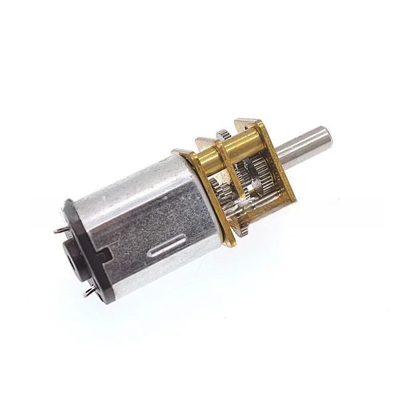 GA12-N20 DC 3V 6V 12V micromotor All-metal gearbox gear reduction motor 15rpm 30rpm 50rpm 60rpm 200rpm 300rpm 500rpm 1000 rpm.