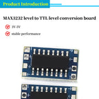 1/5/10Pcs MAX3232 RS232 to TTL Converter Module 120kbps Serial Port Level Shifter for MCU Communication