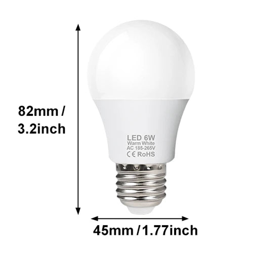 4pcs/lot LED Light Bulbs E27 AC 220V SMD2835 3W 6W 9W 12W 15W 18W Home Indoor Room LED Lamps Cold/Warm White Lights Bulb