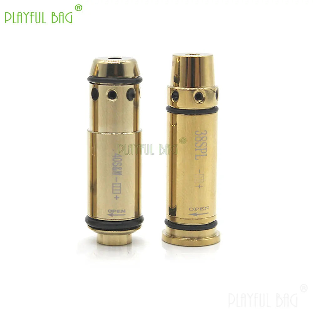 Outdoor CS Game Red Laser Cartridge Bore Sighter .380ACP/.40S&W/223Rem Training 2MW Laser Bullet Sports Toy Accessories QQ56