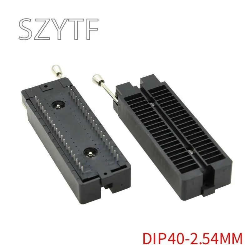 1PCS / LOT IC Locking Base Single Chip Microcomputer Chip Test Base Wide Narrow 24P 28P 32P 40P 48P