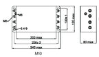 Three-phase four-wire EMI power filter 380V inverter servo SJS480-10A 20A30A50A 100A