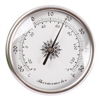 Aluminum Alloy Barometer Thermometer Hygrometer Gauge Tester Temperature Humidity Meter Precision Mechanical Home Office