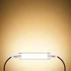 R7S LED Glass Tube 78MM 15W 20W COB Bulb 118MM 30W 40W R7S Corn Lamp J78 J118 AC220V 110V Replace Halogen Light 50W Lampadas