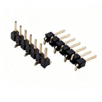 10pcs 2.54mm Cuttable Breakable 1X40P PA3mm 4mm 6mm Optional SMD Single Row Male Pin Header