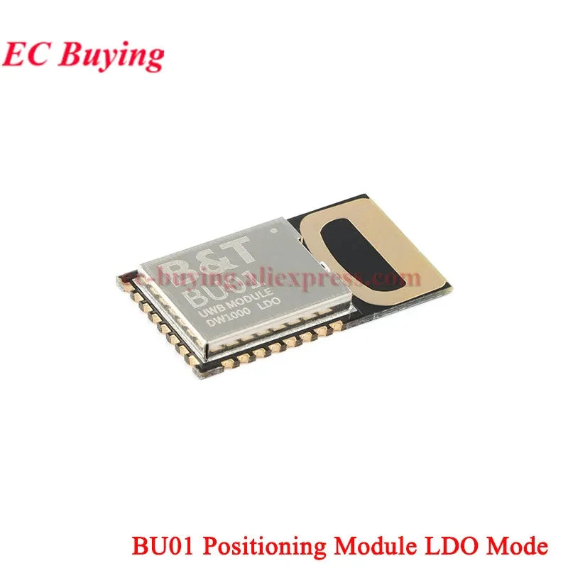 5Pcs/1pc UWB Indoor Positioning Module BU01 Position DW1000 Ultra-wideband Short-range High-Precision 3.3V LDO Mode HT1818Z3G5L