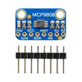 MCP9808 High Accuracy I2C Digital Temperature Sensor Breakout Board, ±0.25°C, -40~125°C, 2.7-5.5V, 8 Addressable I2C