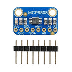 MCP9808 High Accuracy I2C Digital Temperature Sensor Breakout Board, ±0.25°C, -40~125°C, 2.7-5.5V, 8 Addressable I2C