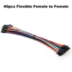 10cm 20cm 30cm Male Female Long Jumper Wire Dupont Cable Solderless Flexible 24AWG Copper Quality Line for Arduino Breadboard