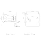IMX477 Camera Module 100° 12.3MP with 15pin FFC Cable for Raspberry Pi 5 for Face Recognition AI Smart Applications