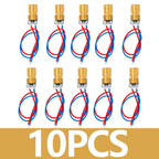 1PCS~20PCS EGBO 5V 650nm 5mW Adjustable Laser Dot Diode Module Red Sight Copper Head Mini Laser Pointer