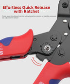 Darex DuPont Spring Terminal Automotive Wiring Harness Power SN Cold-Press Terminal Wire Crimping Pliers