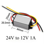 24V to 12V 1A-10A Step Down Converter Adaptive DC to DC Buck Converter Transformer Module Regulator Car Power Supply Module