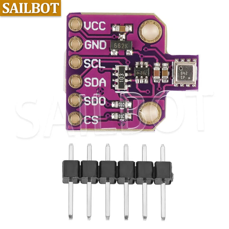 BME680 Temperature and Humidity Temperature Pressure High Altitude Sensor Module Digital 4 in 1 Sensor With Gas High Accuracy