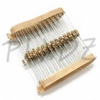 100PCS 1/4W Carbon Film Resistor 5% 0.25W 0R-22M 0 1 10 47 100 120 150 220 270 330 470 1K 3.3K 4.7K 10K 100K 470K 1M 10M 20M ohm