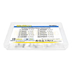 10 Values Hall Effect Sensor Kit A3144E SS41F SS49E SS40AF US1881 AH3503 OH137 ATS177 ATS276 ATS477 3144E/41F/49E Total 50 Pcs