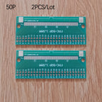 2PCS FPC/FFC Flexible Flat Cable Adapter Board Blank Board Test Board 0.5MM 1.0MM 2.54 Pitch 6/8/10/12/20/24/26/30/34/40/50P